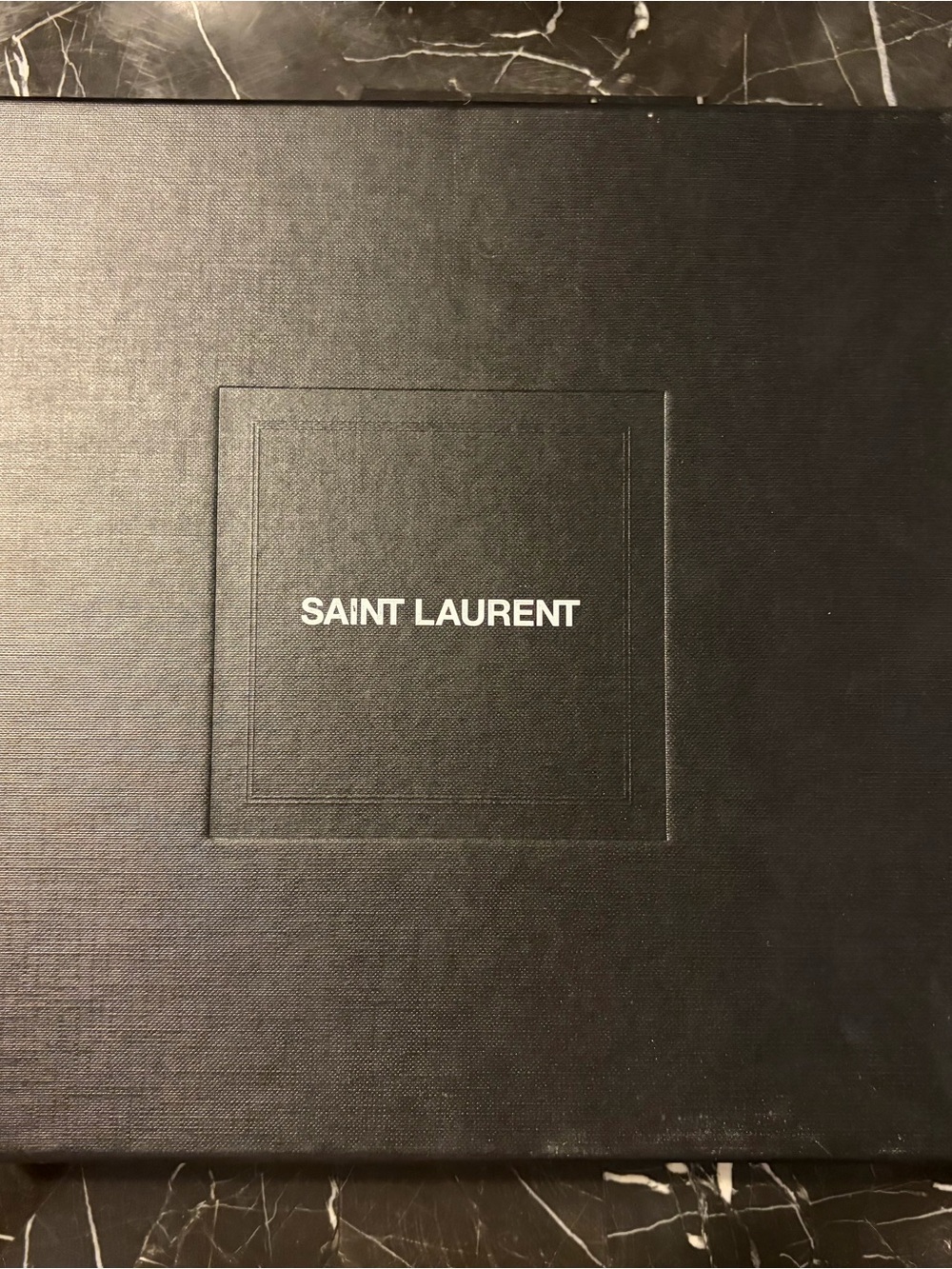 YSL / Saint Laurent - Black Chevron Quilted Leather Metal Black Chain Crossbody - Picture 12 of 14